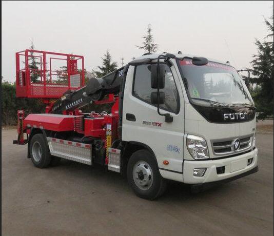 福田牌BJ5049JGK-F1型高空作業(yè)車
