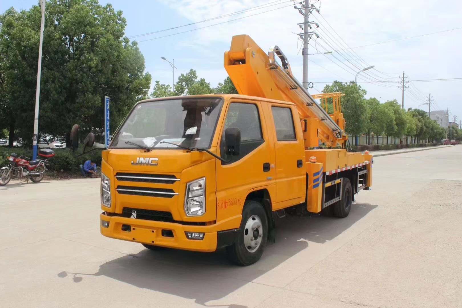 江鈴國六17.5米高空作業(yè)車