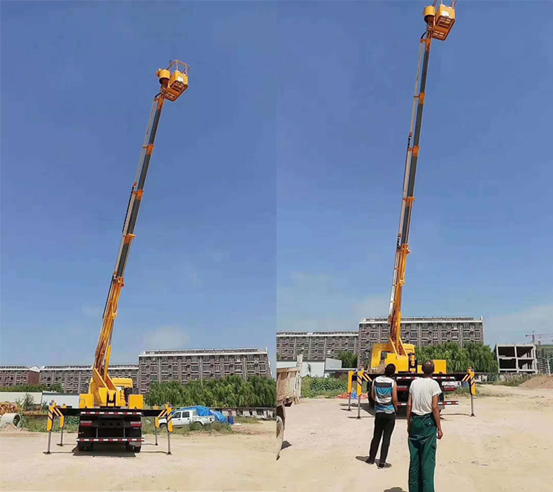 東風(fēng)專底24米伸縮式高空作業(yè)車
