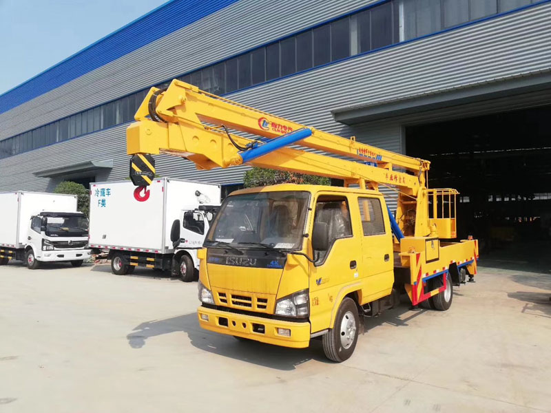 五十鈴18米高空作業(yè)車最新圖片展示
