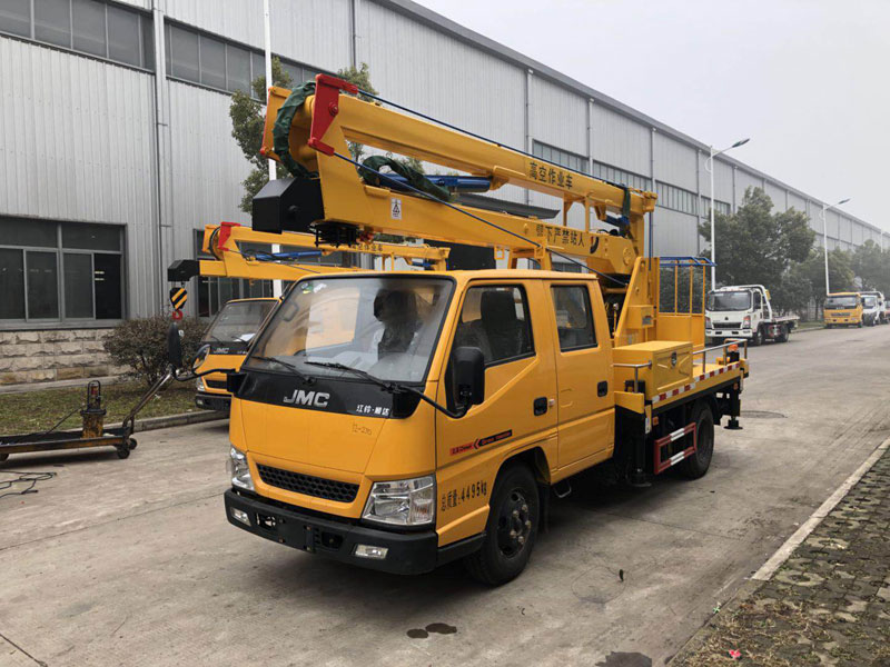 江鈴12米藍(lán)牌高空作業(yè)車
