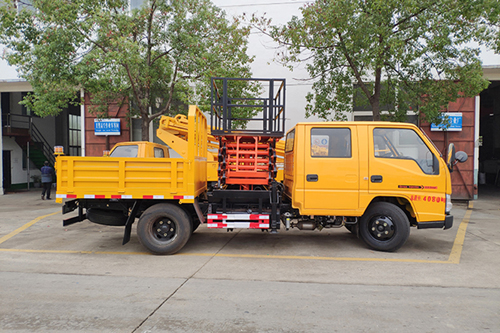 江鈴12米升降平臺式高空作業(yè)車