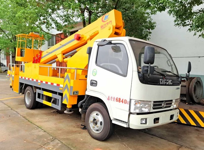 東風(fēng)單排伸縮臂18米高空作業(yè)車