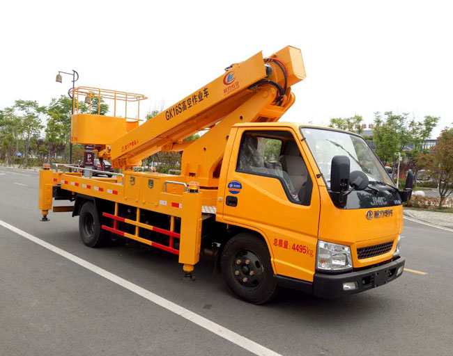 江鈴順達(dá)藍(lán)牌21米伸縮臂式高空作業(yè)車