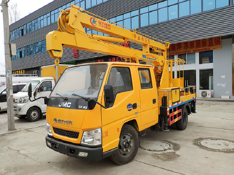 國六江鈴12米藍牌高空作業(yè)車廠家直銷