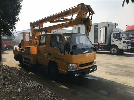 江鈴12米藍(lán)牌高空作業(yè)車，市區(qū)暢通無阻