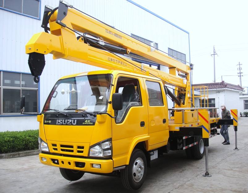 慶鈴五十鈴14米高空作業(yè)車詳情介紹