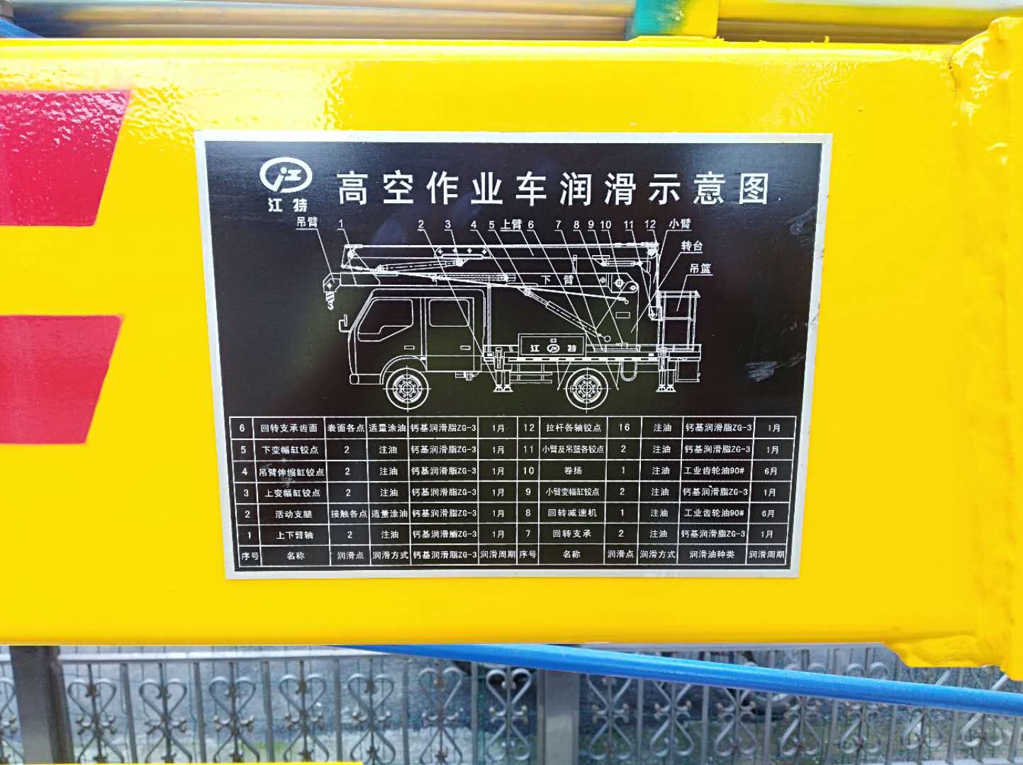 慶鈴五十鈴14米高空作業(yè)車詳情介紹