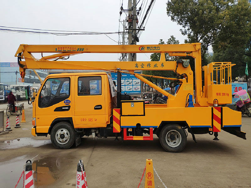 江淮14米高空作業(yè)車配置介紹