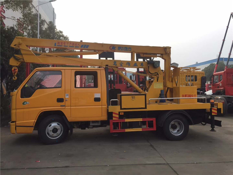 國(guó)六江鈴順達(dá)12米藍(lán)牌高空作業(yè)車