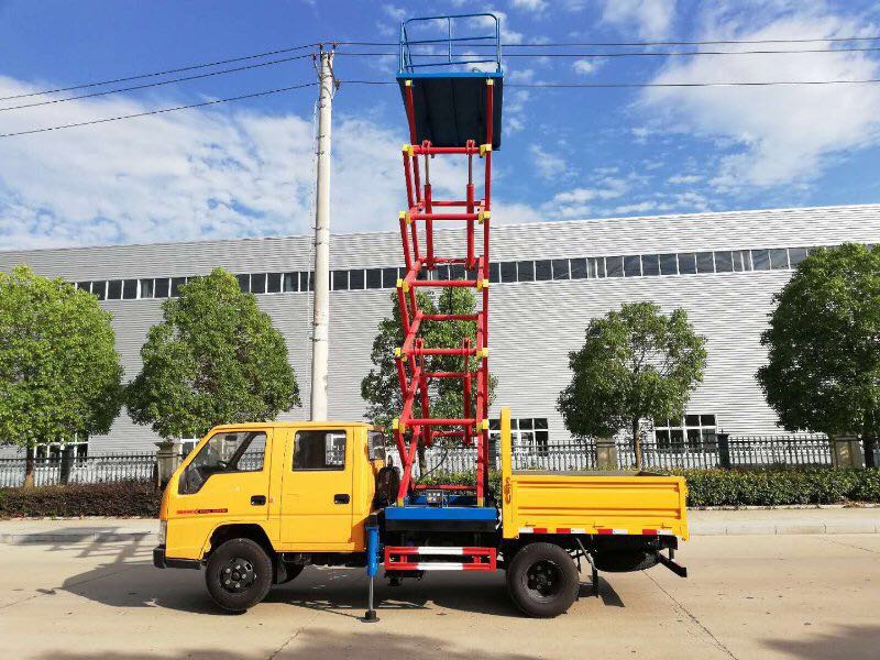 江鈴10米升降平臺(tái)車