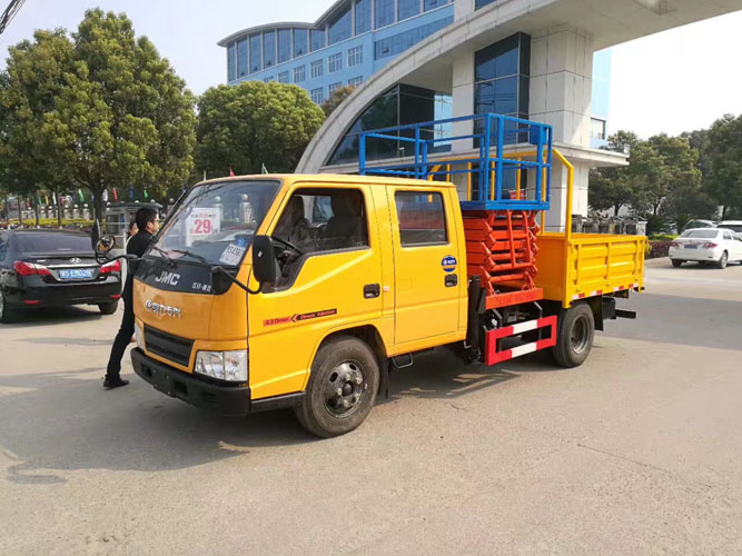 江鈴藍(lán)牌順達(dá)6-10米垂直升降作業(yè)車