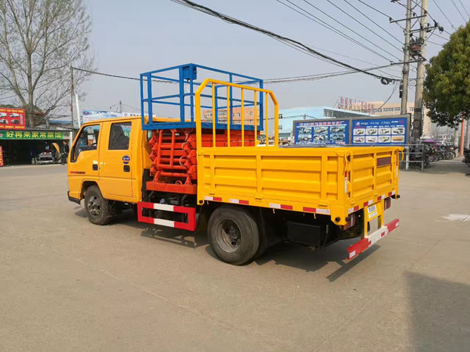 江鈴藍(lán)牌順達6-10米垂直升降作業(yè)車