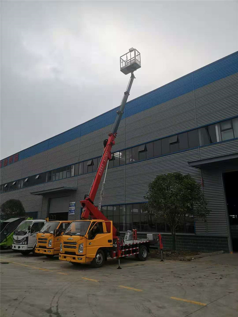 國六23米藍牌直臂高空作業(yè)車介紹