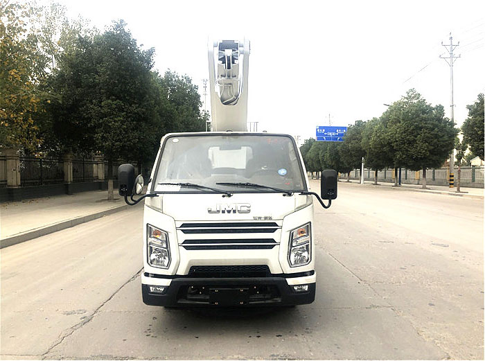 國六江鈴17.5米藍(lán)牌直臂高空作業(yè)車