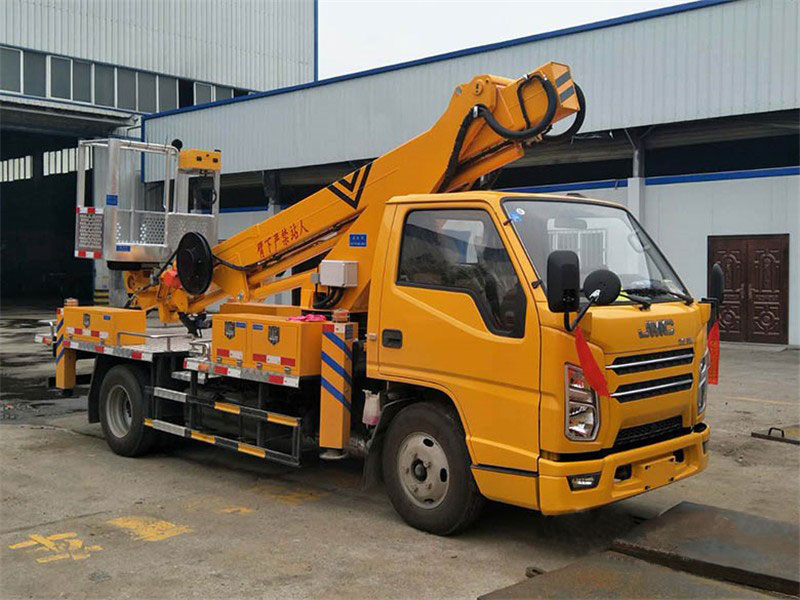 江鈴藍牌伸縮臂高空作業(yè)車