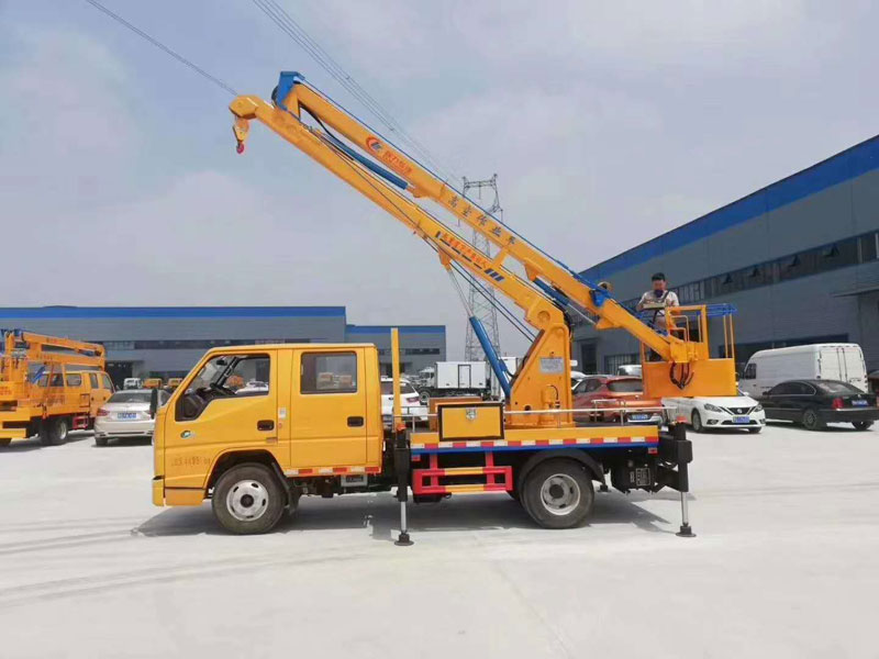 江鈴順達(dá)12米藍(lán)牌高空作業(yè)車國(guó)六