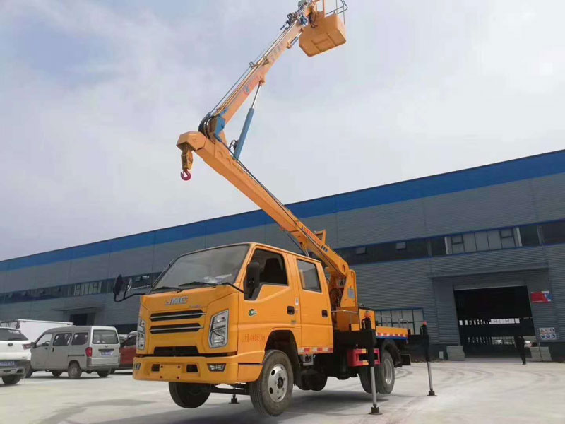 江鈴順達12米藍牌高空作業(yè)車國六