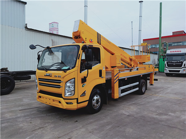 國六江鈴高空作業(yè)車25米伸縮臂