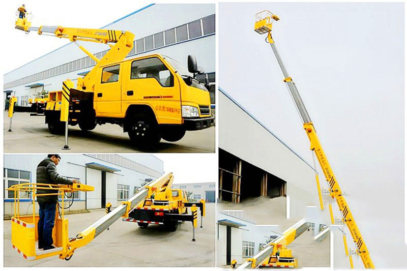 順達18米直臂式高空作業(yè)車動態(tài)
