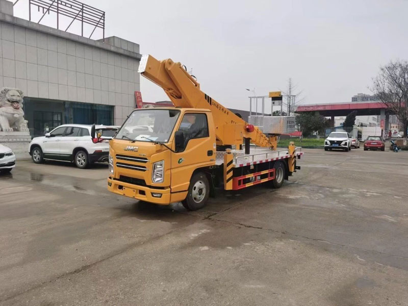 國(guó)六藍(lán)牌24米江鈴直臂高空作業(yè)車(chē)