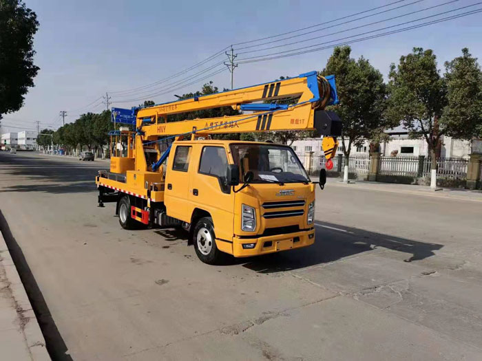 江鈴雙排16米高空作業(yè)車價格