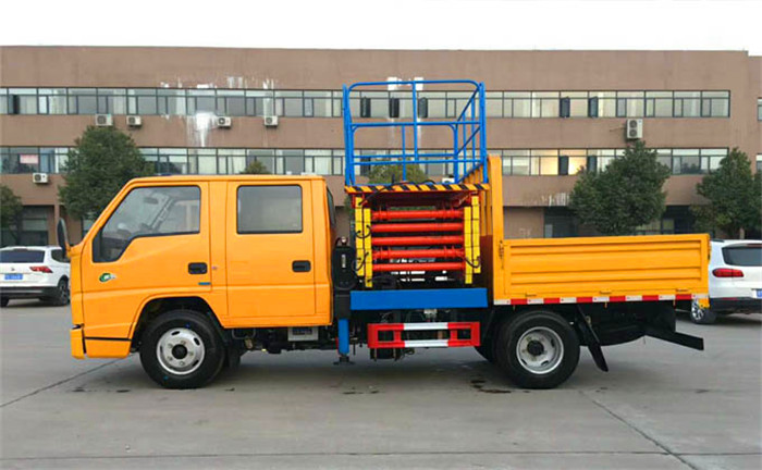 國六藍牌江鈴6-10米高空作業(yè)車