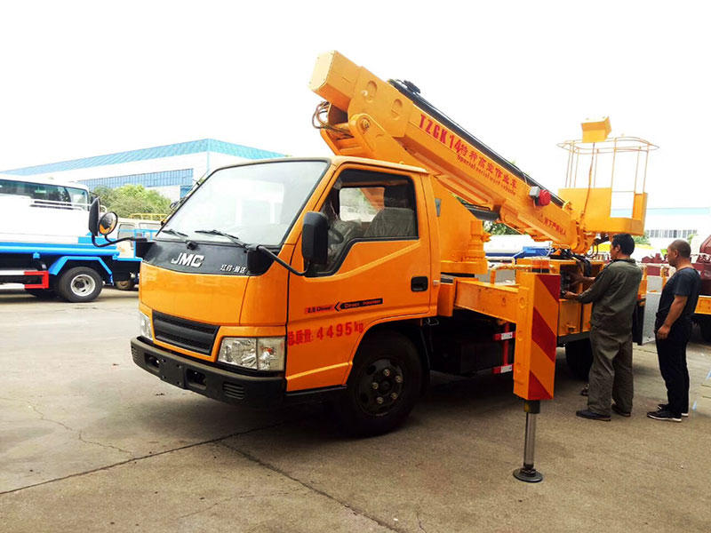 江鈴藍牌12-16米高空作業(yè)車