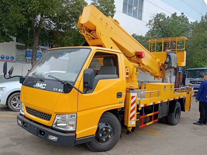 江鈴順達伸縮臂16米高空作業(yè)車
