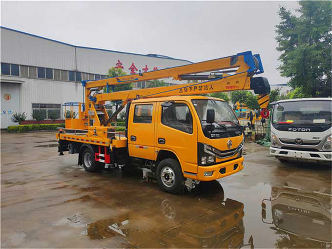 國六東風(fēng)16米高空作業(yè)車配置說明