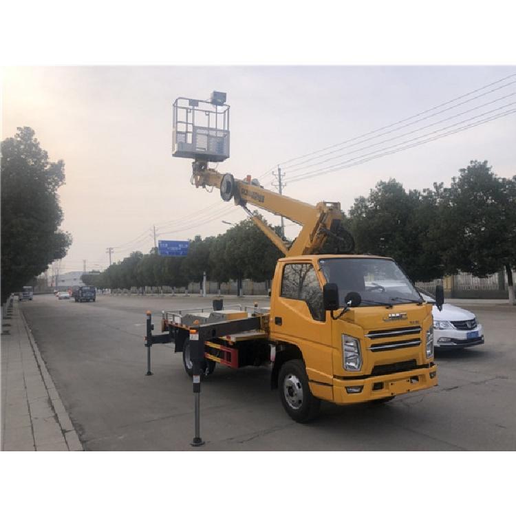 江鈴藍牌21米直臂伸縮式國六高空作業(yè)車