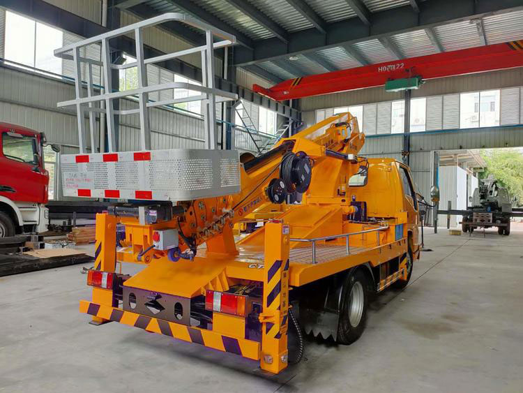 國六江鈴順達(dá)21米高空作業(yè)車
