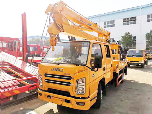 國(guó)六江鈴順達(dá)藍(lán)牌高空作業(yè)車