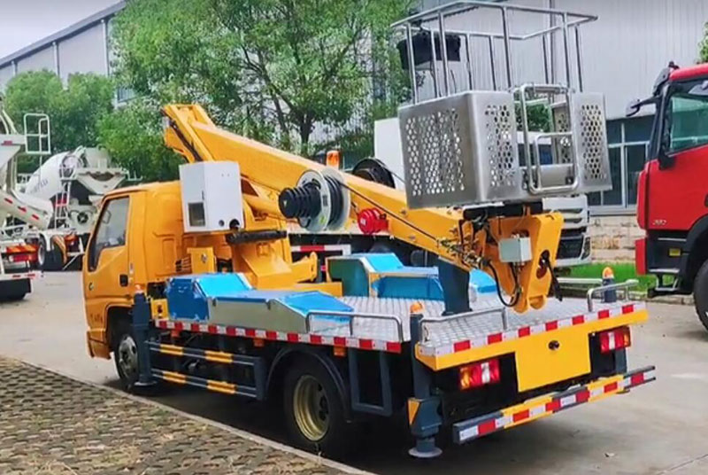 江鈴順達國六21米直臂式高空作業(yè)車