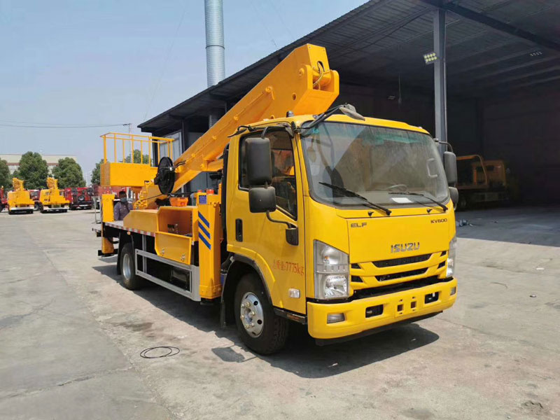 五十鈴國六25米直臂高空作業(yè)車