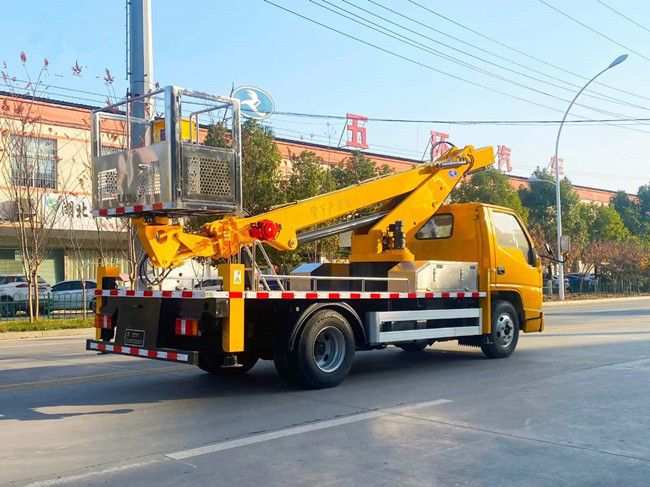 藍(lán)牌國(guó)六江淮康鈴21米直臂高空作業(yè)車