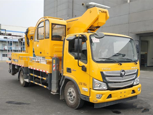國(guó)六福田歐馬可26米直臂高空作業(yè)車公告