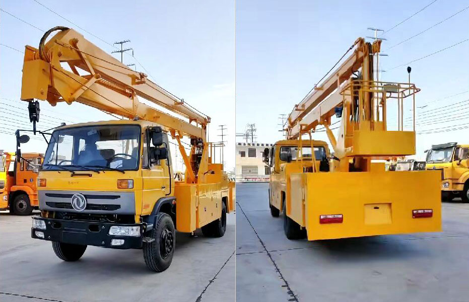 東風(fēng)多利卡22米折疊臂高空作業(yè)車