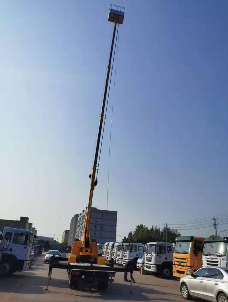 21米江鈴藍(lán)牌直臂式高空作業(yè)車