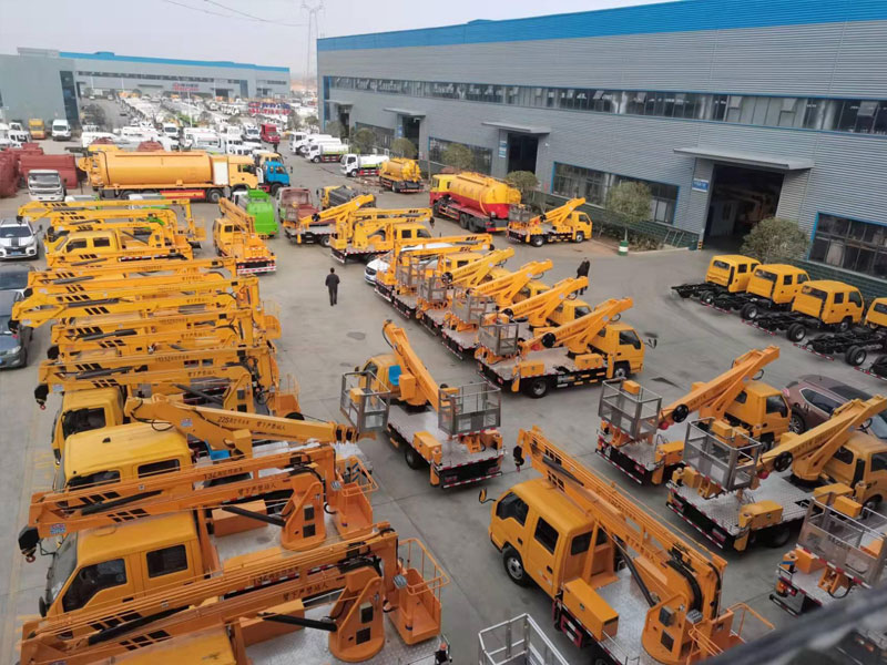 21米江鈴藍(lán)牌直臂式高空作業(yè)車