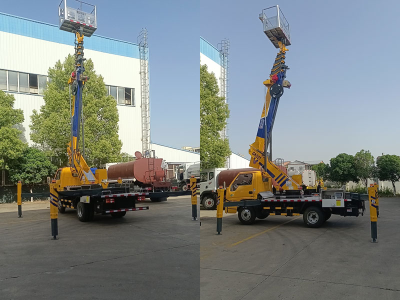 江鈴藍牌27M直臂伸縮式高空作業(yè)車-CL5042JGKA6DS