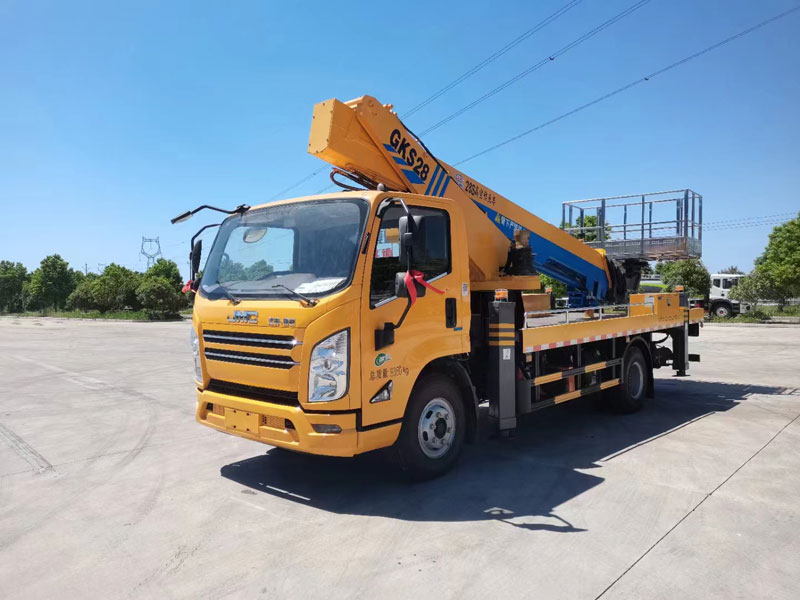 國六江鈴28米高空作業(yè)車